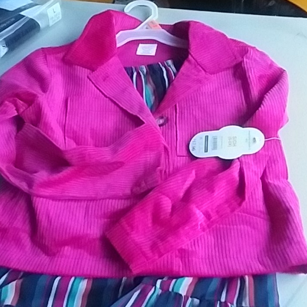 Girls dress with jacket